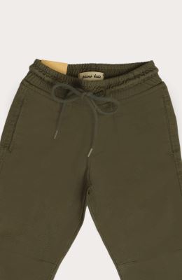 شلوار کتان کمرکش