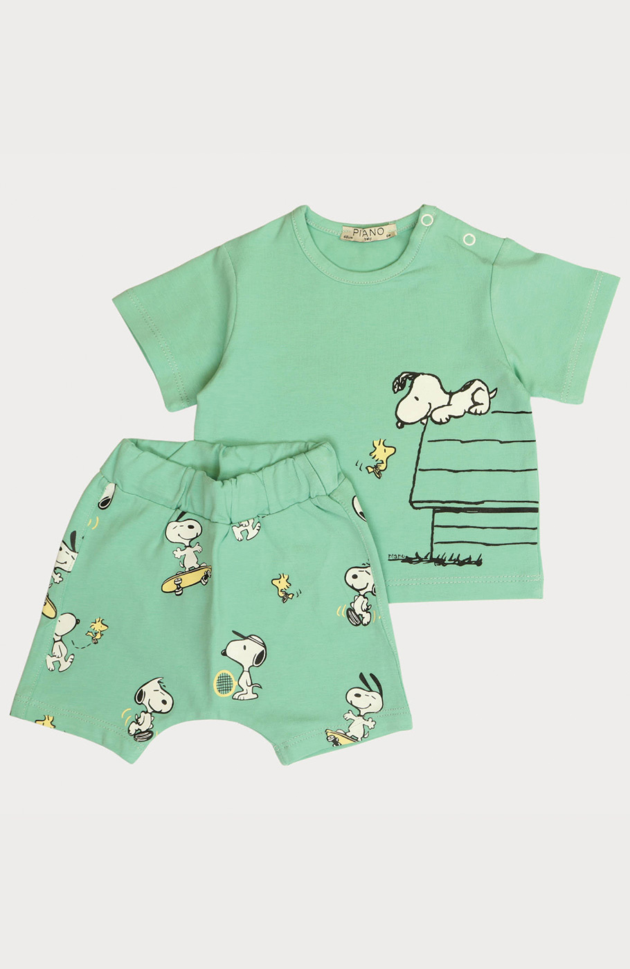 تیشرت و شلوارک یکرو لایکرا