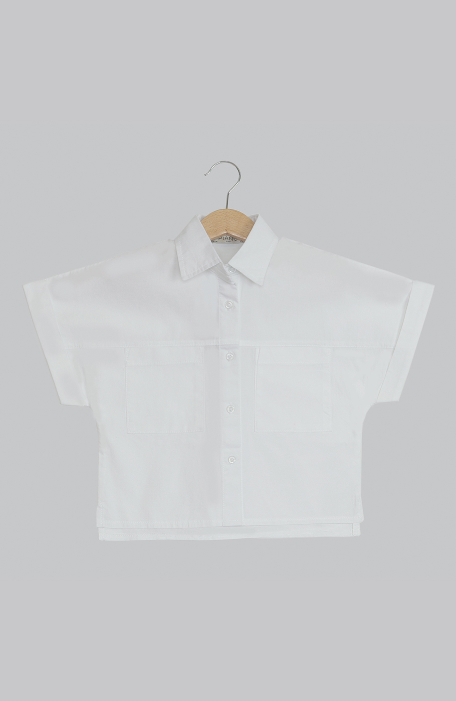 شومیز پوپلین آستین کوتاه