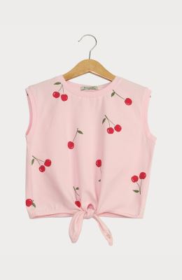 تاپ یکرو لایکرا جلو گره ای