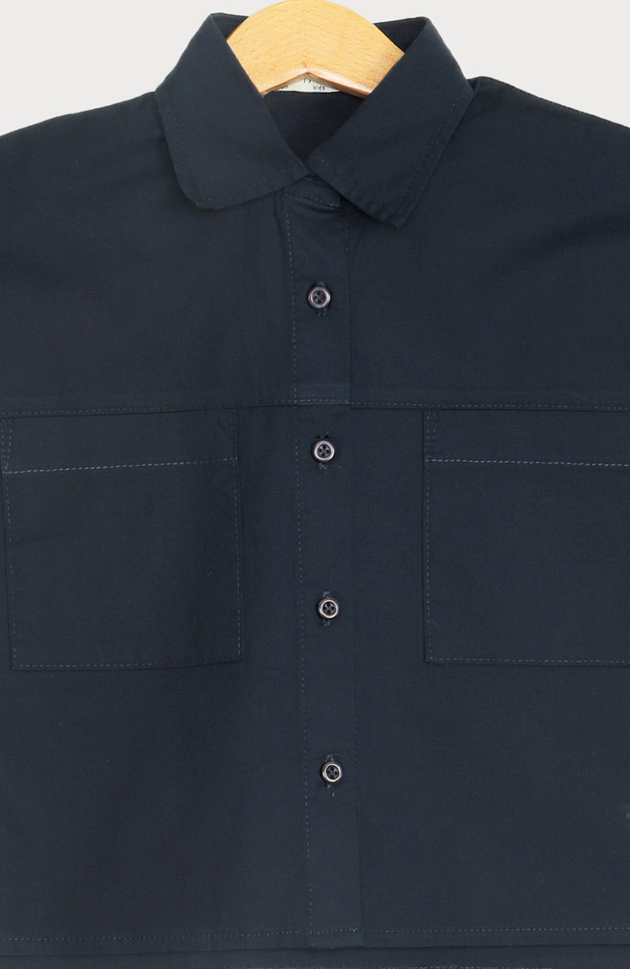 شومیز پوپلین آستین کوتاه