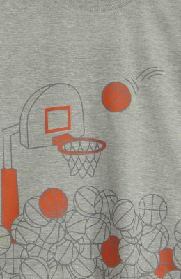 تیشرت یکرو لایکرا آستین افتاده