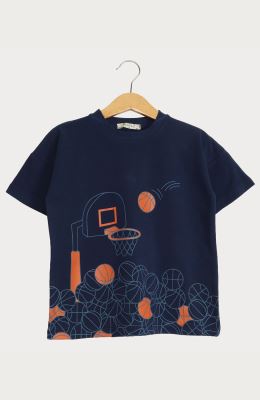 تیشرت یکرو لایکرا آستین افتاده