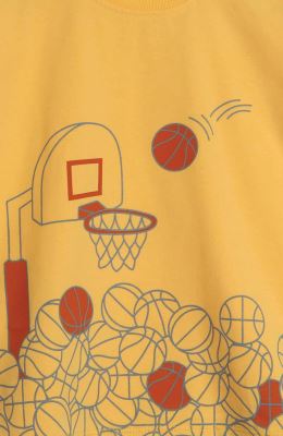 تیشرت یکرو لایکرا آستین افتاده