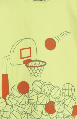 تیشرت یکرو لایکرا آستین افتاده