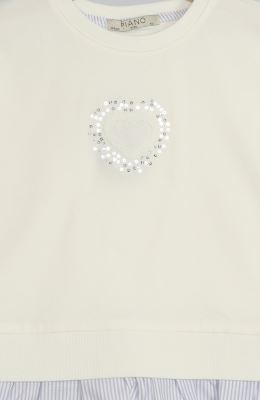 تونیک یکرو لایکرا و نساجی آستین کوتاه