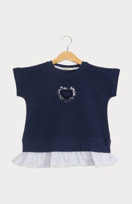 تونیک یکرو لایکرا و نساجی آستین کوتاه