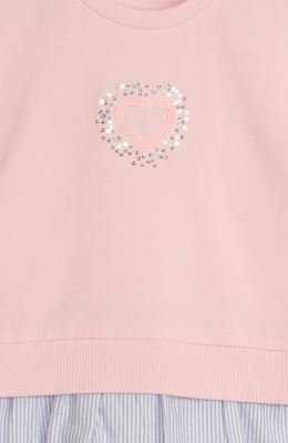 تونیک یکرو لایکرا و نساجی آستین کوتاه