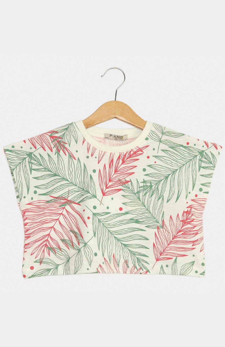 نیم تنه یکرو لایکرا اسلپ آستین کوتاه