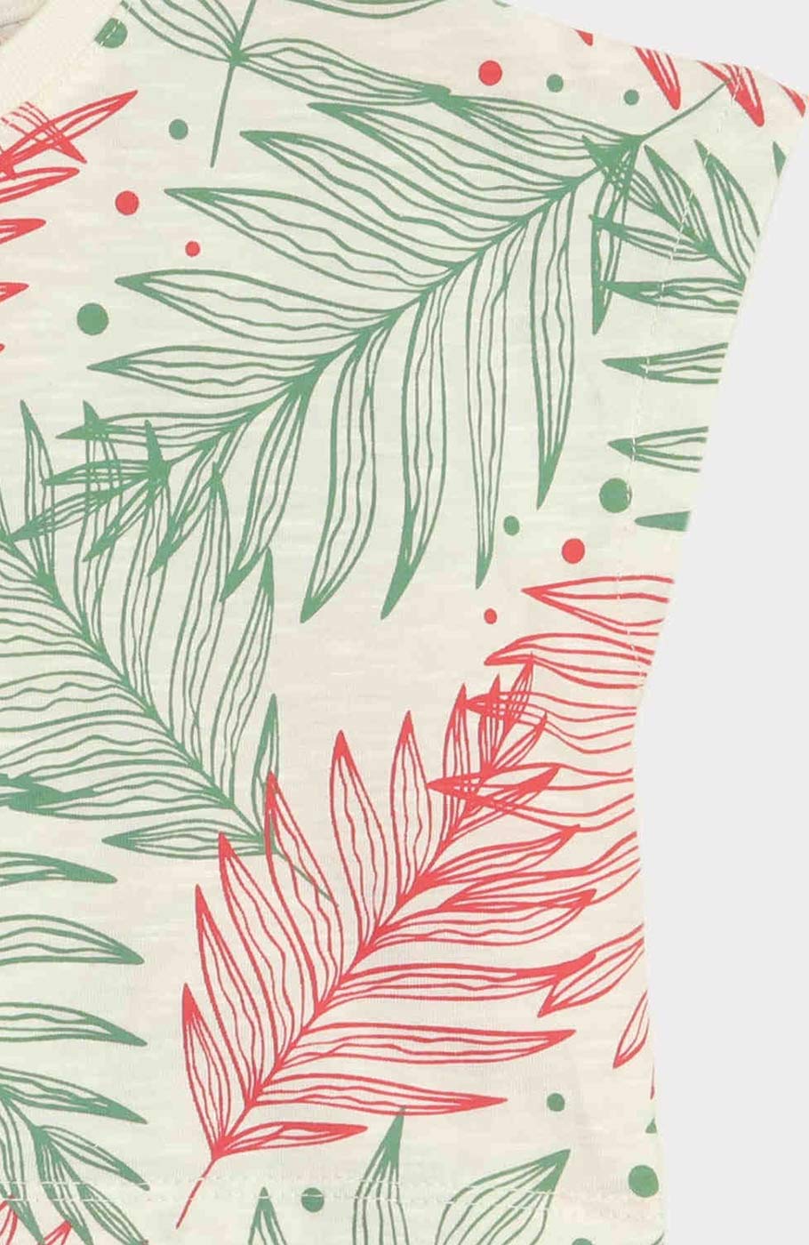 نیم تنه یکرو لایکرا اسلپ آستین کوتاه