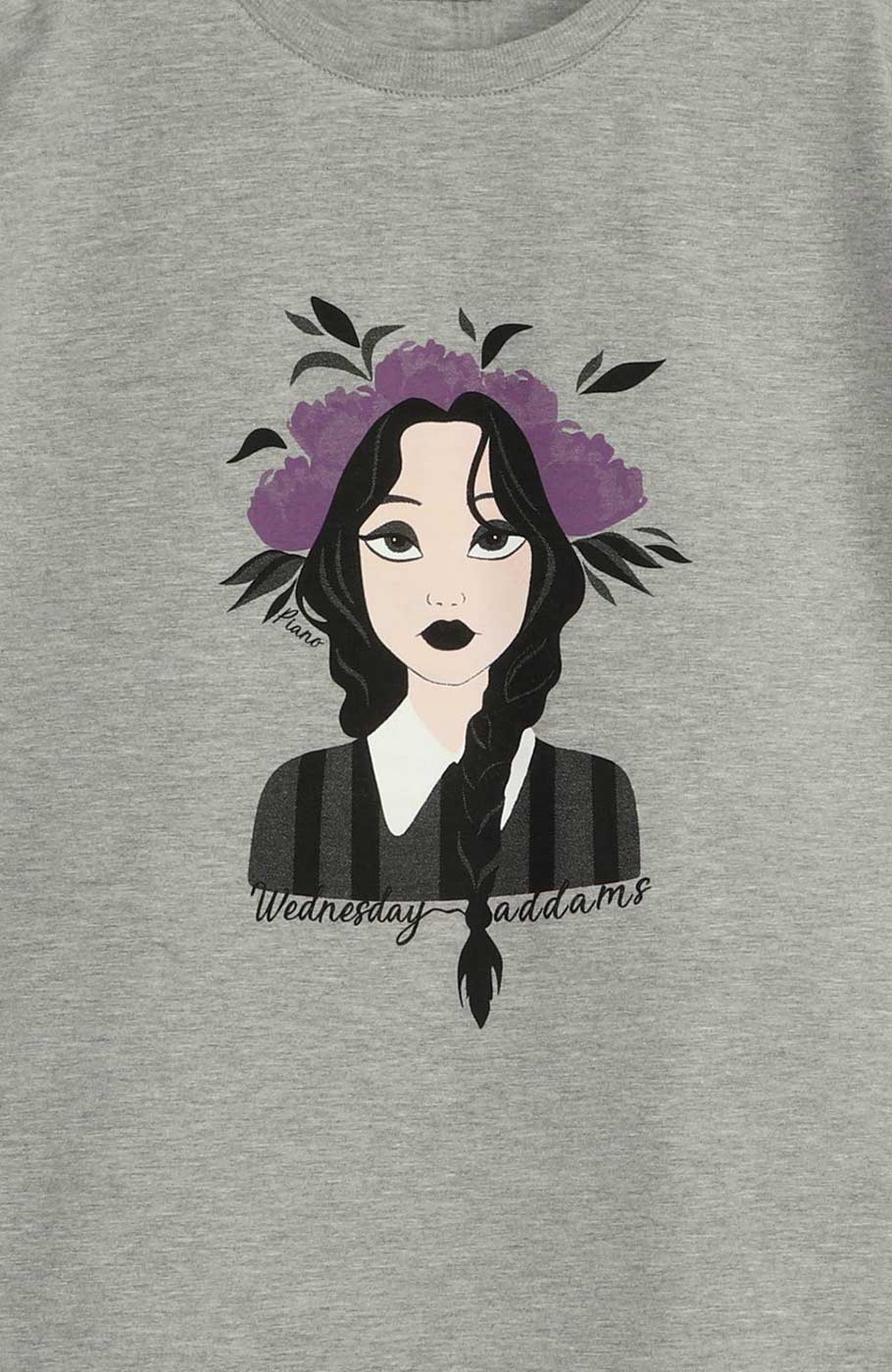 تیشرت یکرو لایکرا آستین افتاده پاکتی