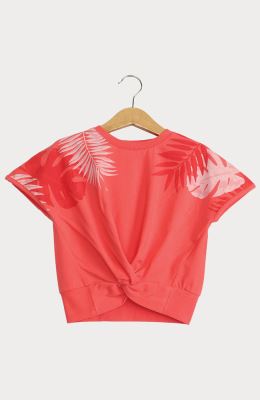 تیشرت یکرو لایکراجلو گره ای