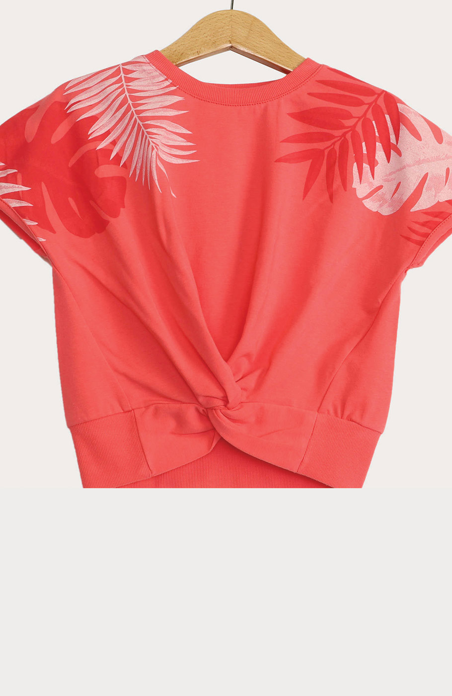 تیشرت یکرو لایکراجلو گره ای