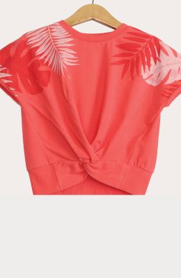 تیشرت یکرو لایکراجلو گره ای