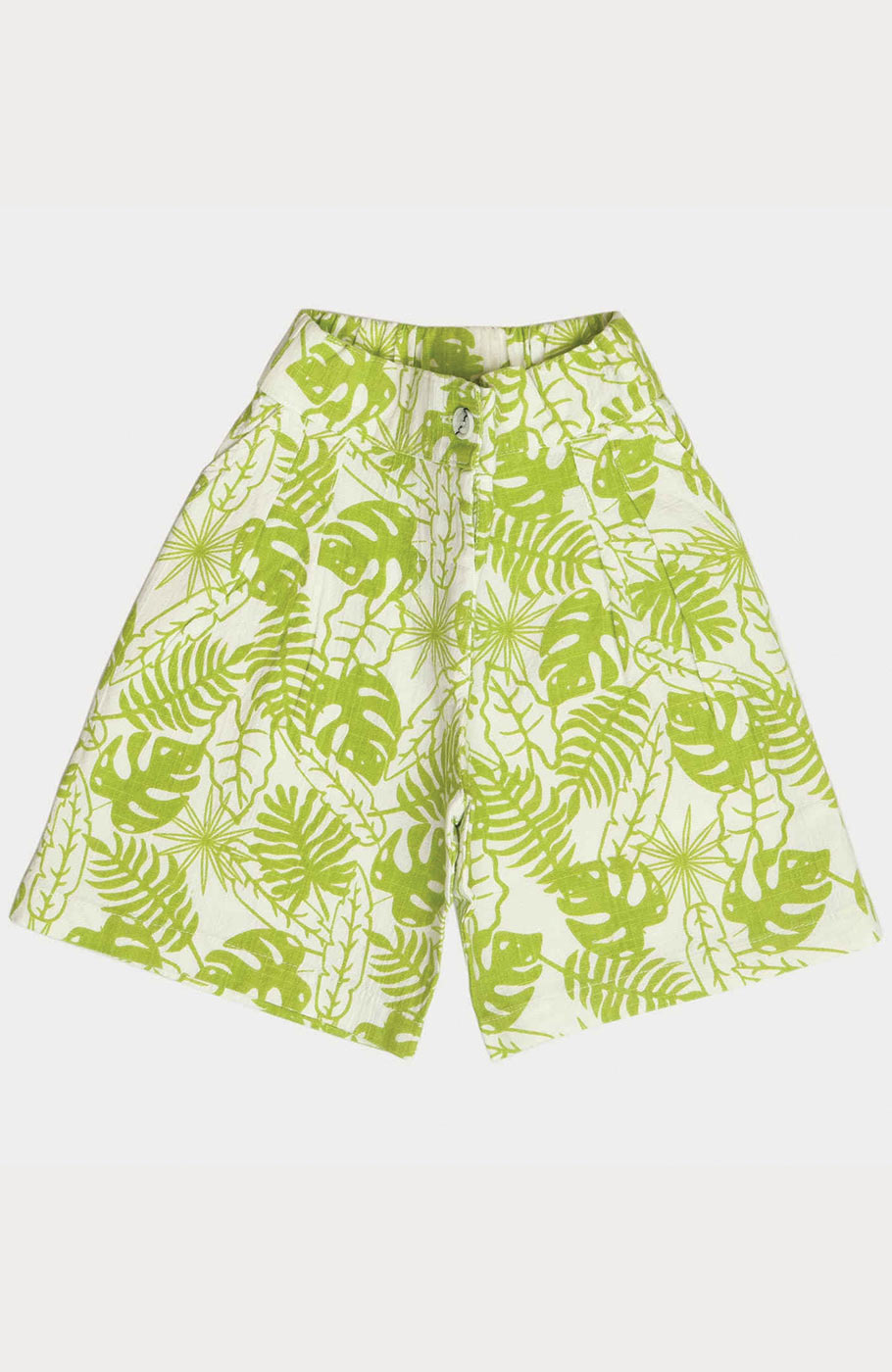 شلوارک لینن اسلپ تمام چاپ هاوایی