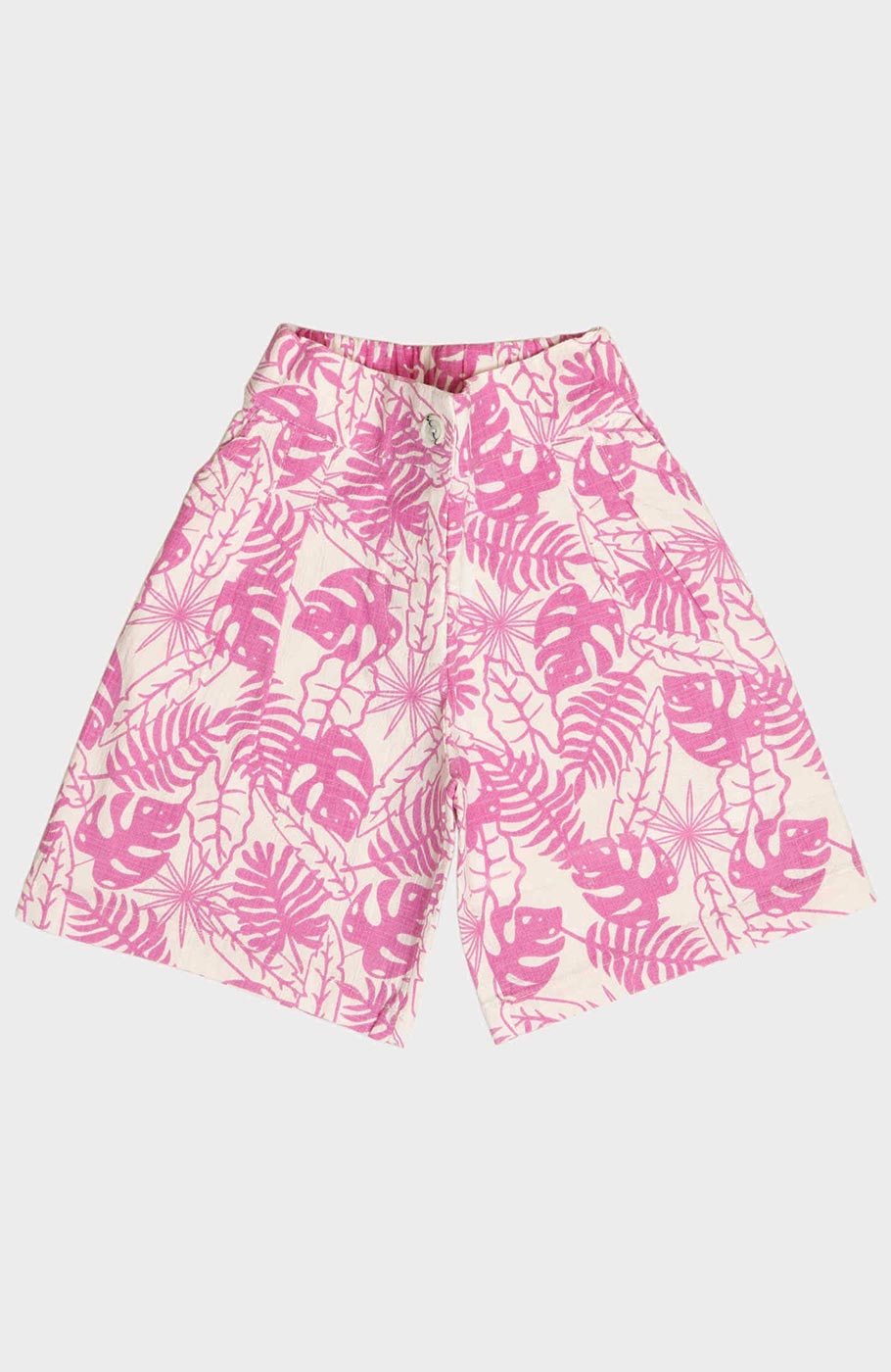 شلوارک لینن اسلپ تمام چاپ هاوایی