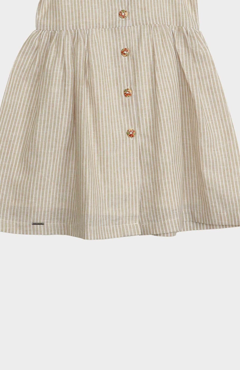 پیراهن آستین کوتاه دکمه دار یقه ب ب