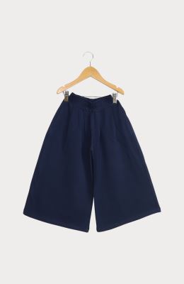 شلوار یکرو لایکرا گشاد پیلی دار برمودا