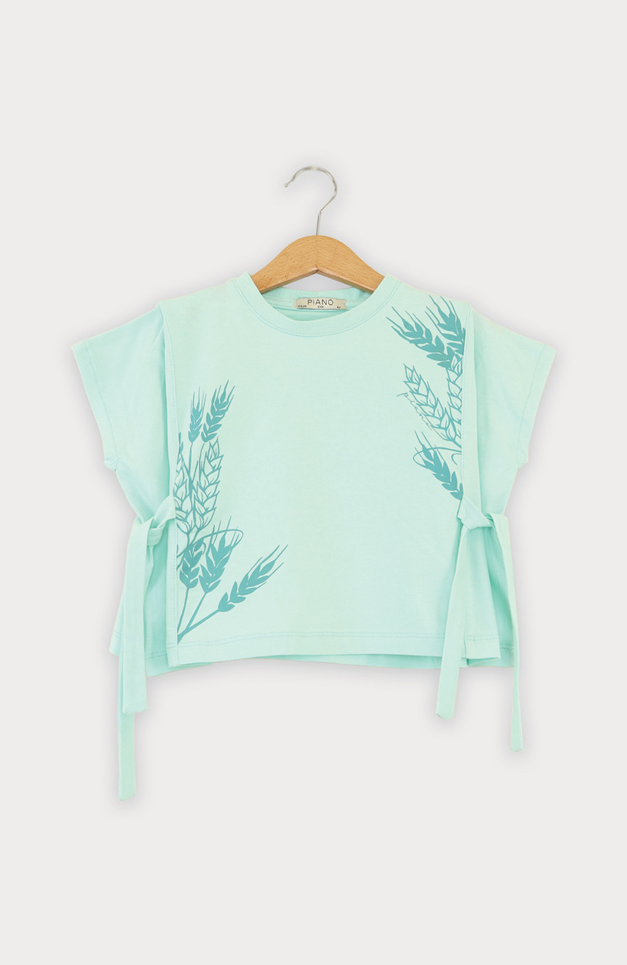 تیشرت یکرو لایکرا پهلو گره دار