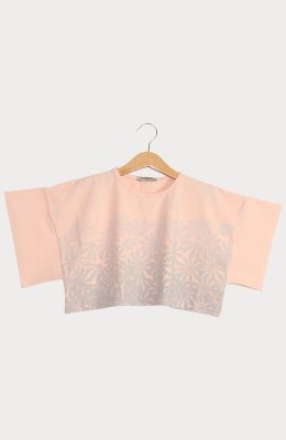 تیشرت یکرو لایکرا والان دار (ست با کد 10199)