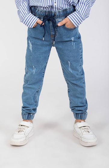 شلوار جین کمر کش مچ کش