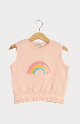 تاپ نیم تنه یکرو لایکرا اسلپ دمپا کش دار