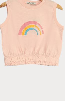 تاپ نیم تنه یکرو لایکرا اسلپ دمپا کش دار