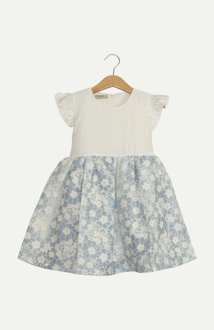 پیراهن گلدار آستین کوتاه فرشته 