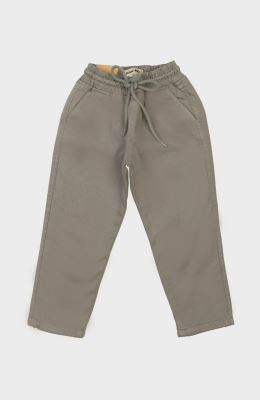 شلوار کتان لاینر دار برش دار