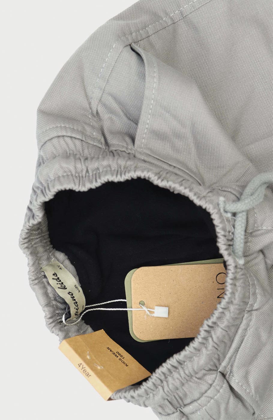 شلوار کتان لاینر دار برش دار