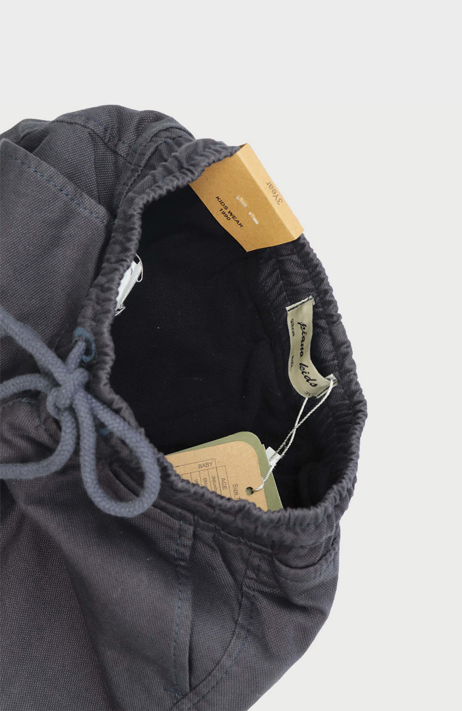 شلوار کتان لاینر دار برش دار