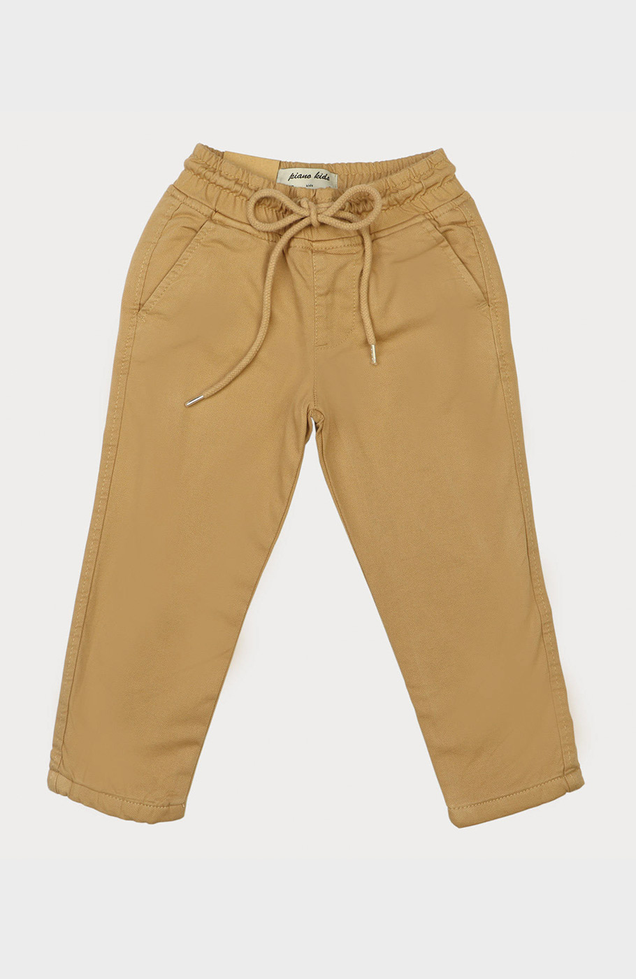 شلوار کتان لاینر دار برش دار