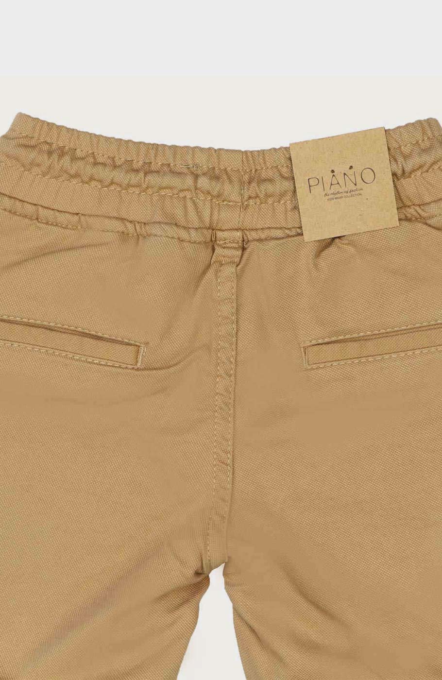 شلوار کتان لاینر دار برش دار