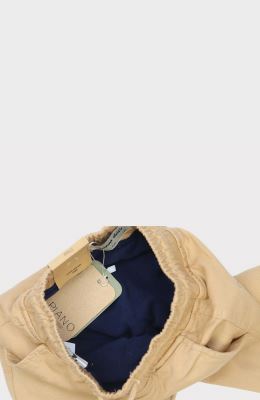 شلوار کتان لاینر دار برش دار