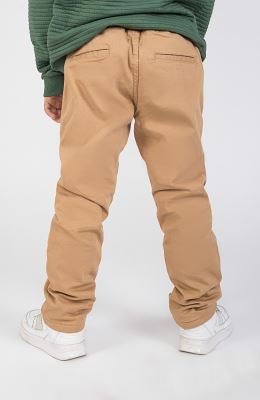 شلوار کتان لاینر دار برش دار