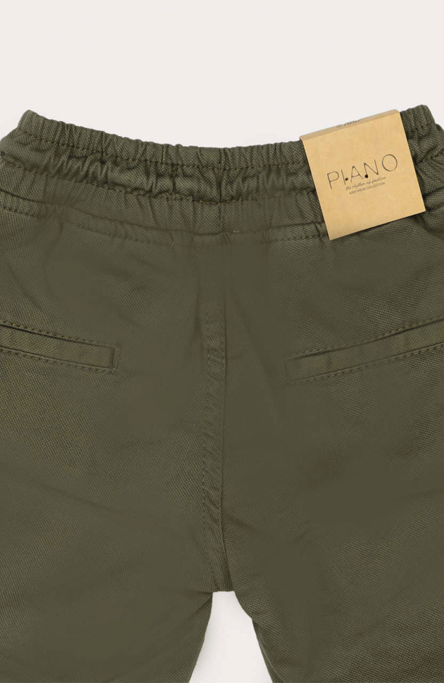 شلوار کتان لاینر دار برش دار