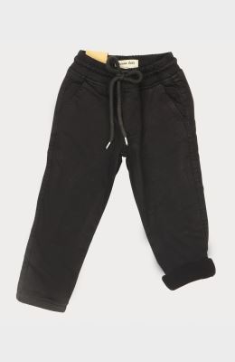 شلوار کتان لاینر دار برش دار