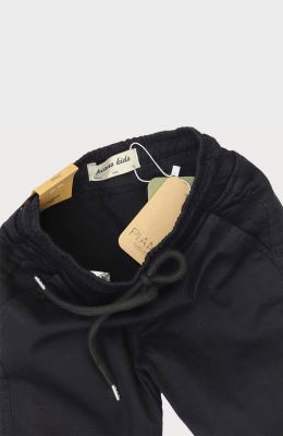 شلوار کتان لاینر دار برش دار