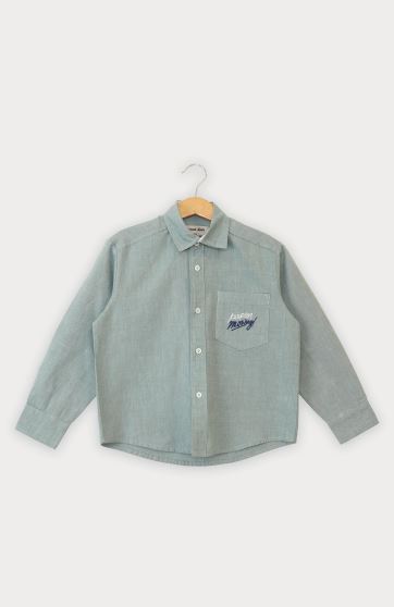 شومیز آکسفورد آستین بلند