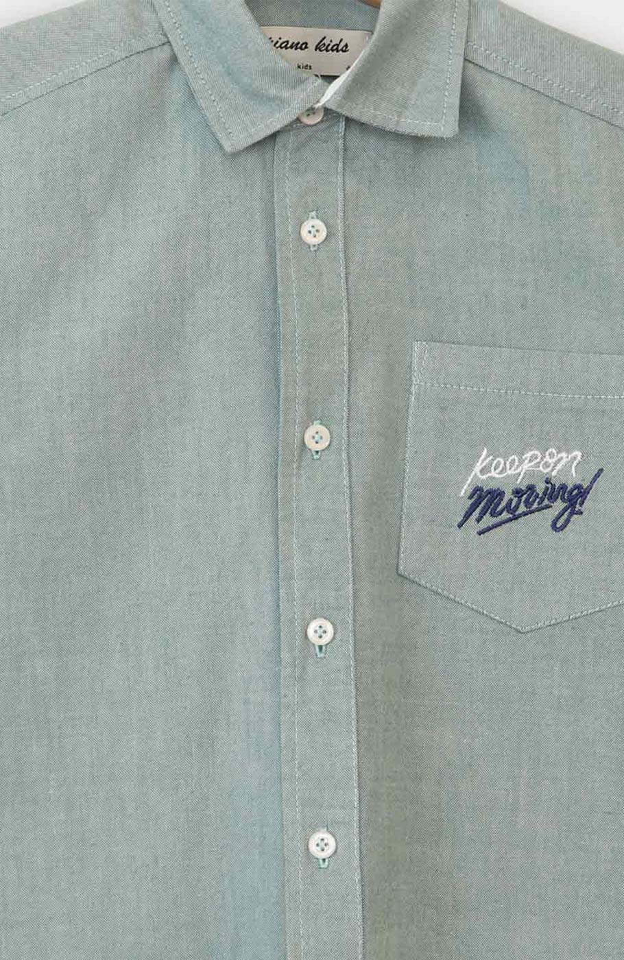 شومیز آکسفورد آستین بلند