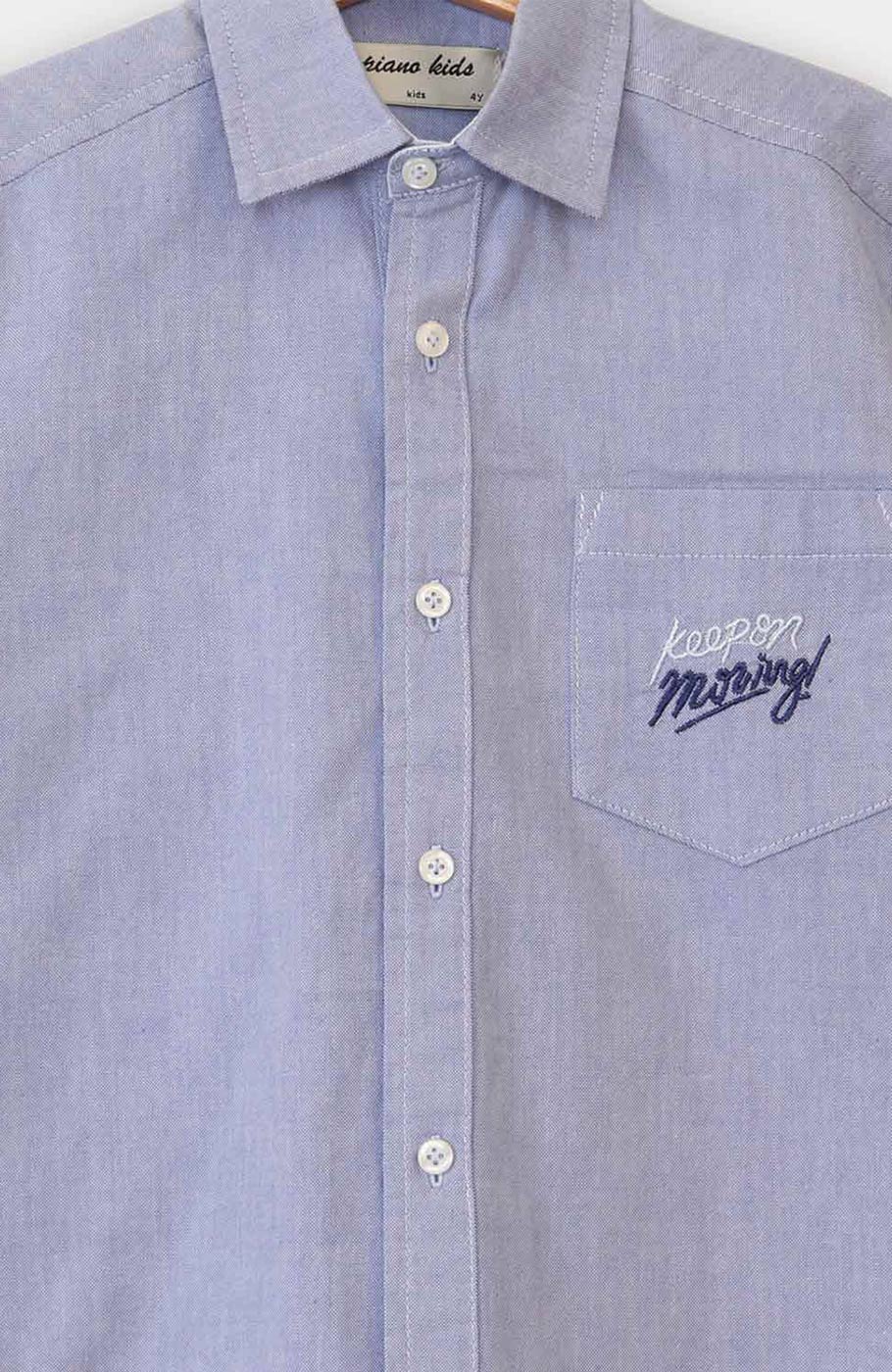 شومیز آکسفورد آستین بلند