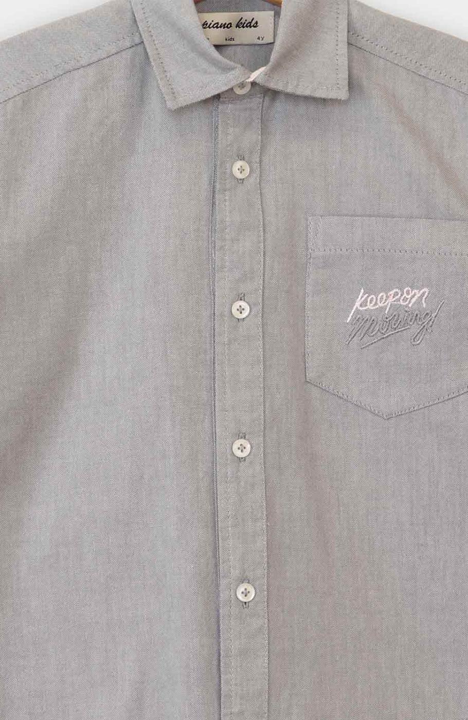 شومیز آکسفورد آستین بلند