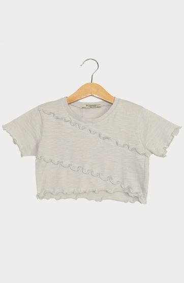 نیم تنه آستین کوتاه یکرو لایکرا اسلپ (ست با 10235)