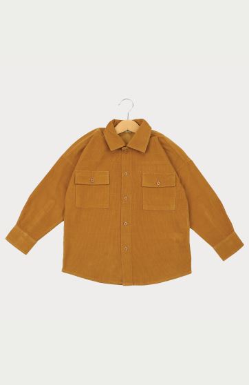 شومیز مخمل کبریتی آستین بلند