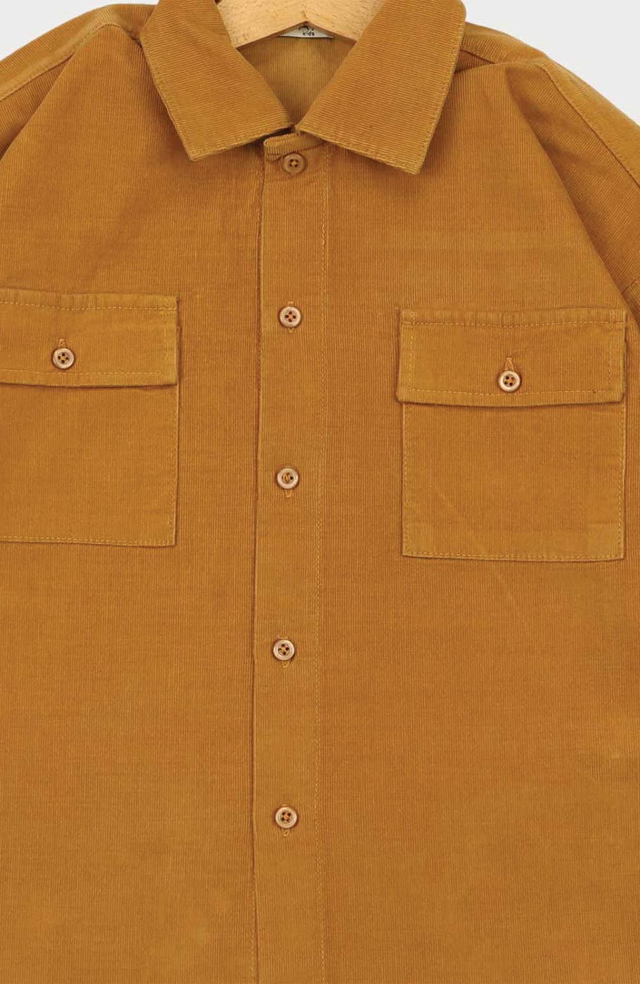 شومیز مخمل کبریتی آستین بلند