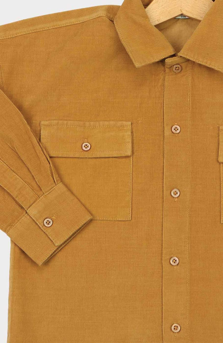 شومیز مخمل کبریتی آستین بلند