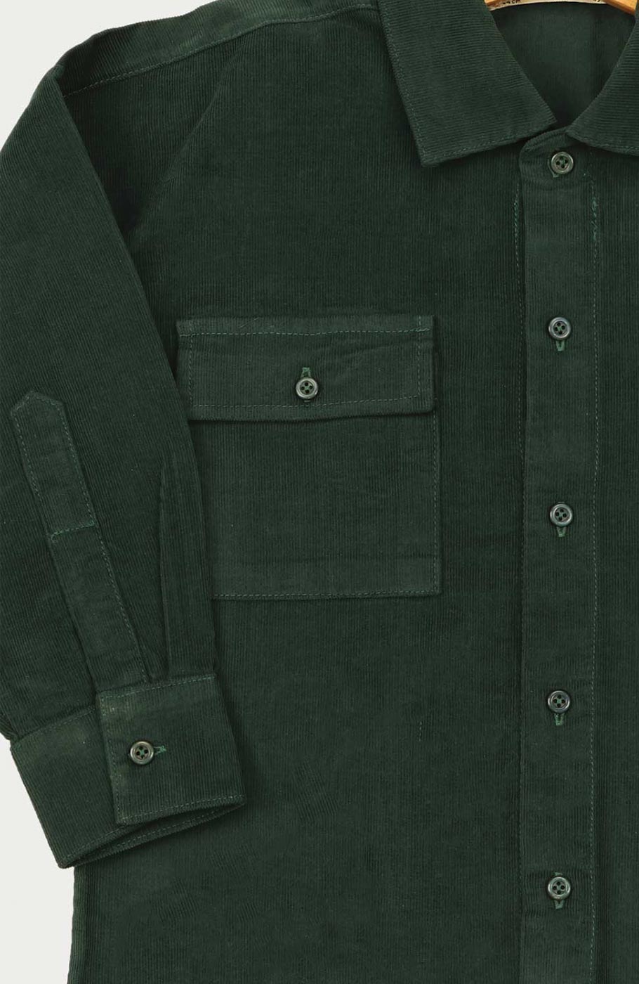 شومیز مخمل کبریتی آستین بلند