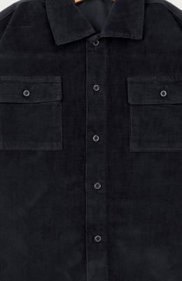 شومیز مخمل کبریتی آستین بلند