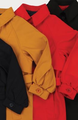 بارانی سانتانا پیلی دار