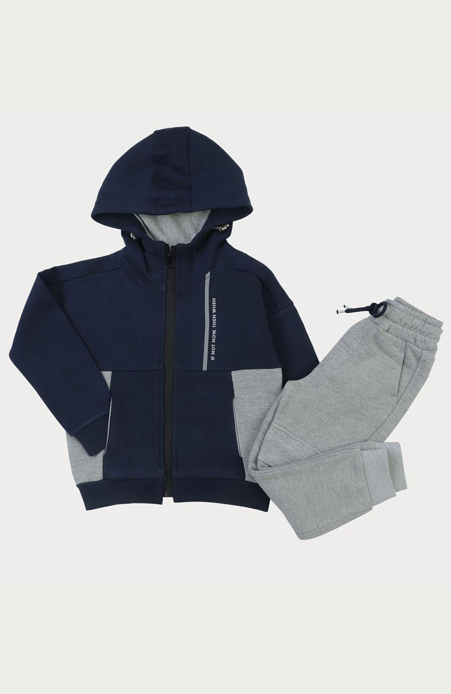 سوییت شرت دورس سه نخ خار خورده برش دار (ست 11111)